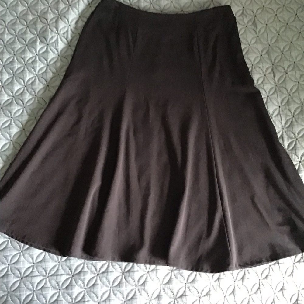 Midi length skater skirt